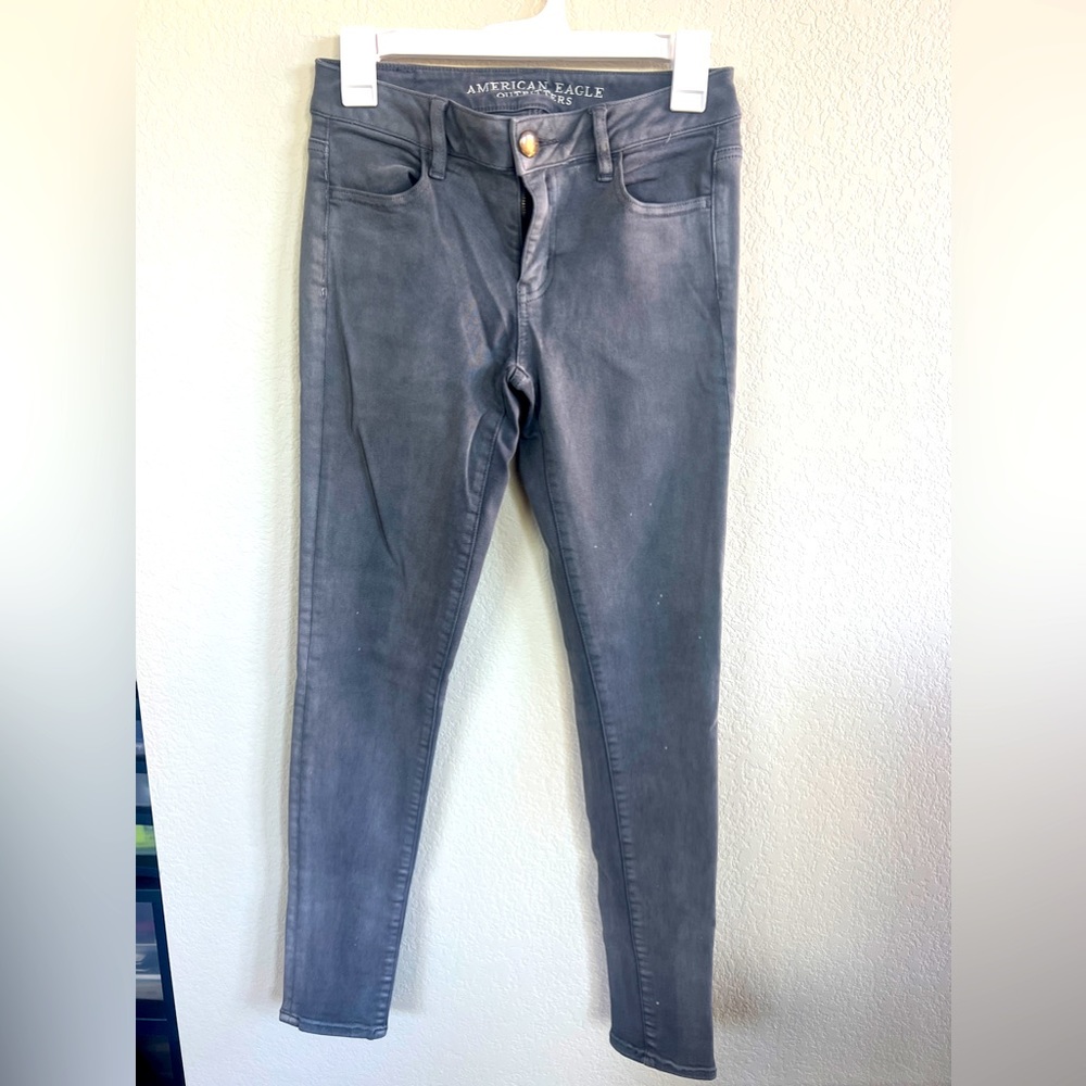 Grey skinny jeans
